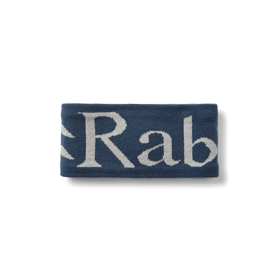 Knitted headband with logo Rab