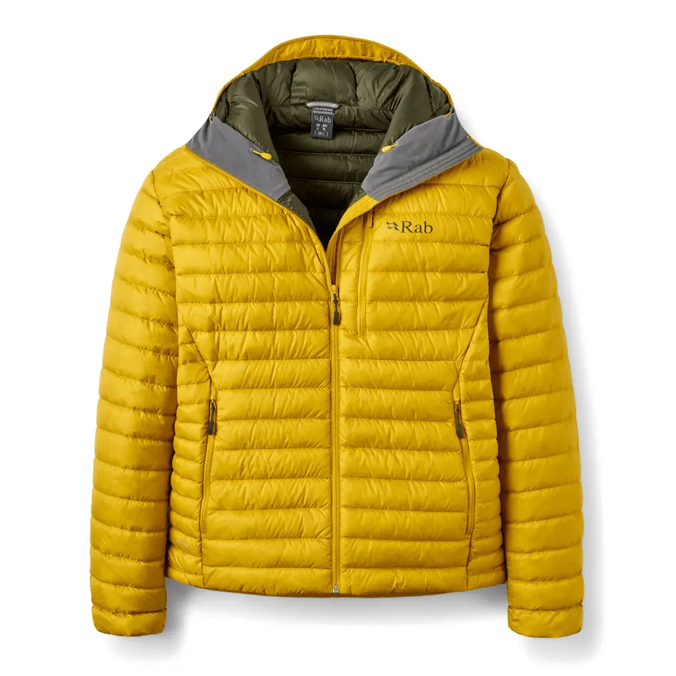 Daunenjacke  mit Kapuze Rab Microlight Alpine
