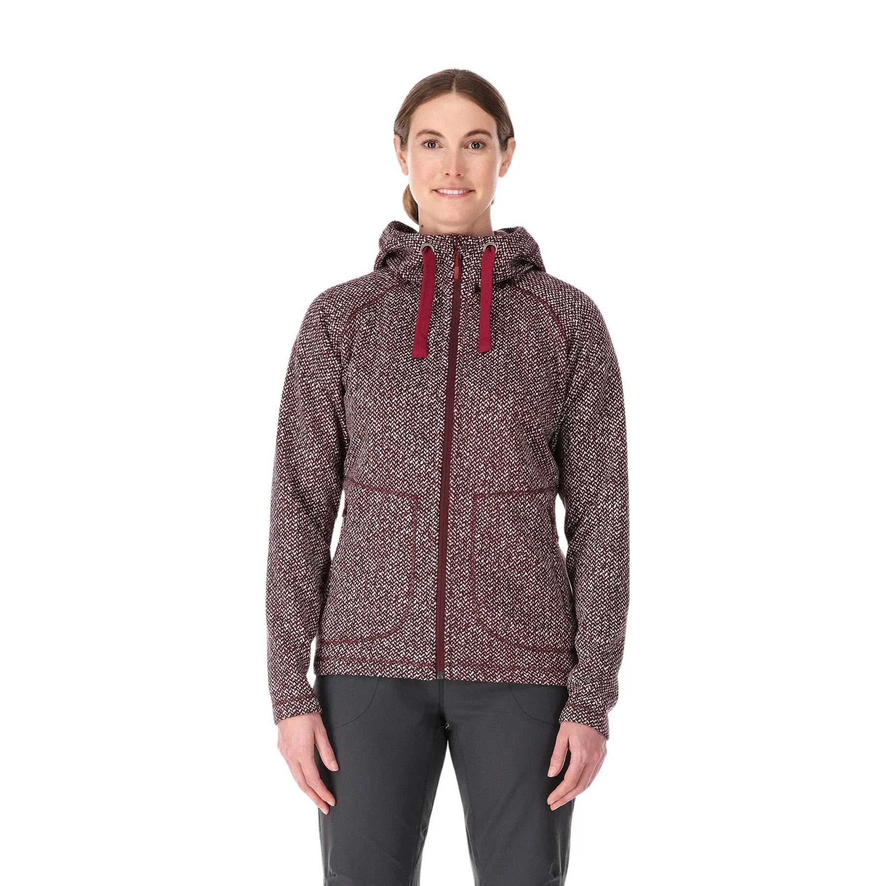 Fleece mit Kapuze Damen Rab Amy