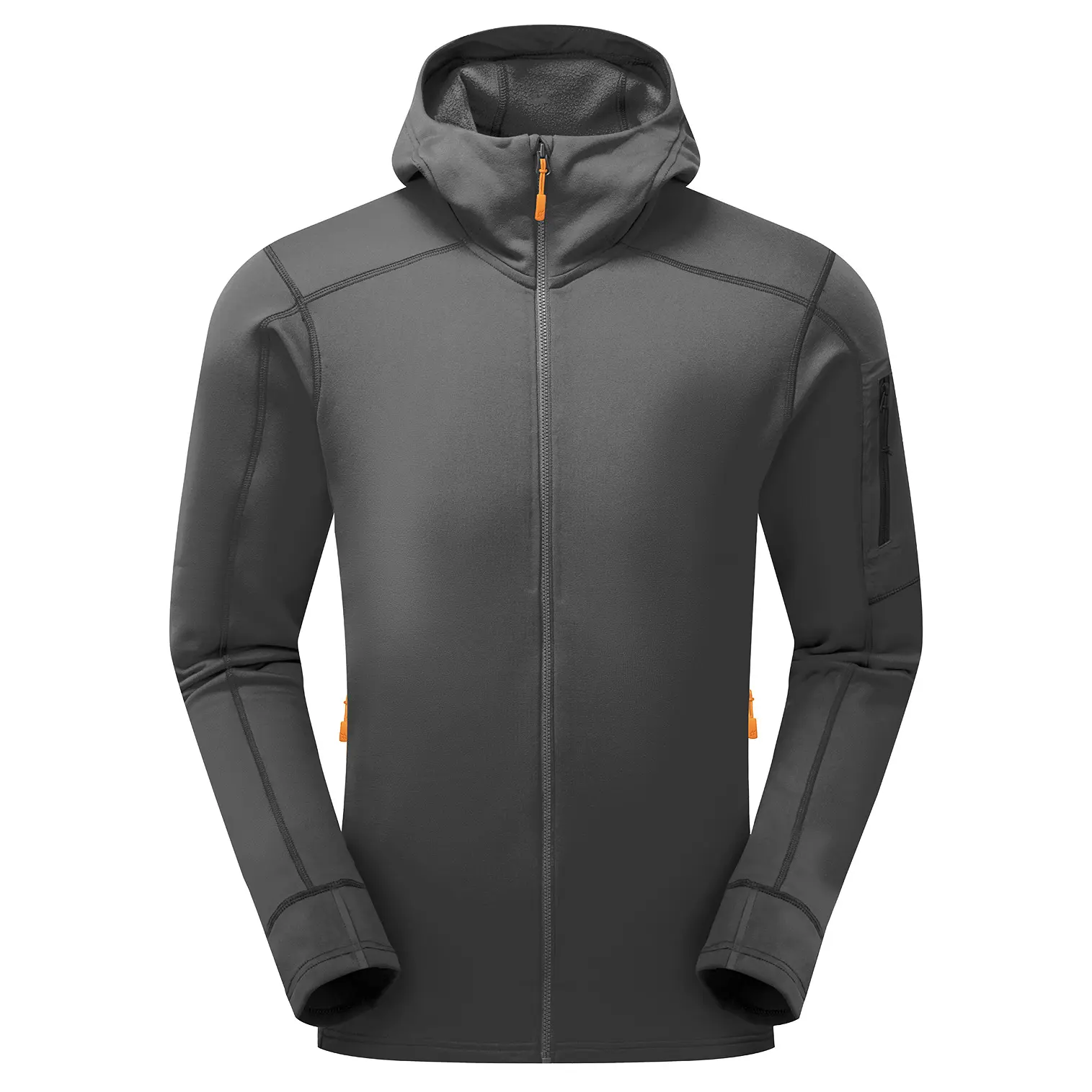 Rab Men's Gris Hooded Fleece Modulus