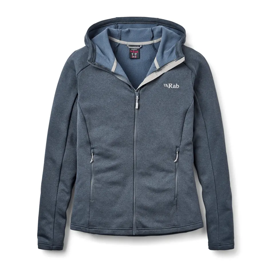 Rab Women's Bleu Hooded Fleece Covex