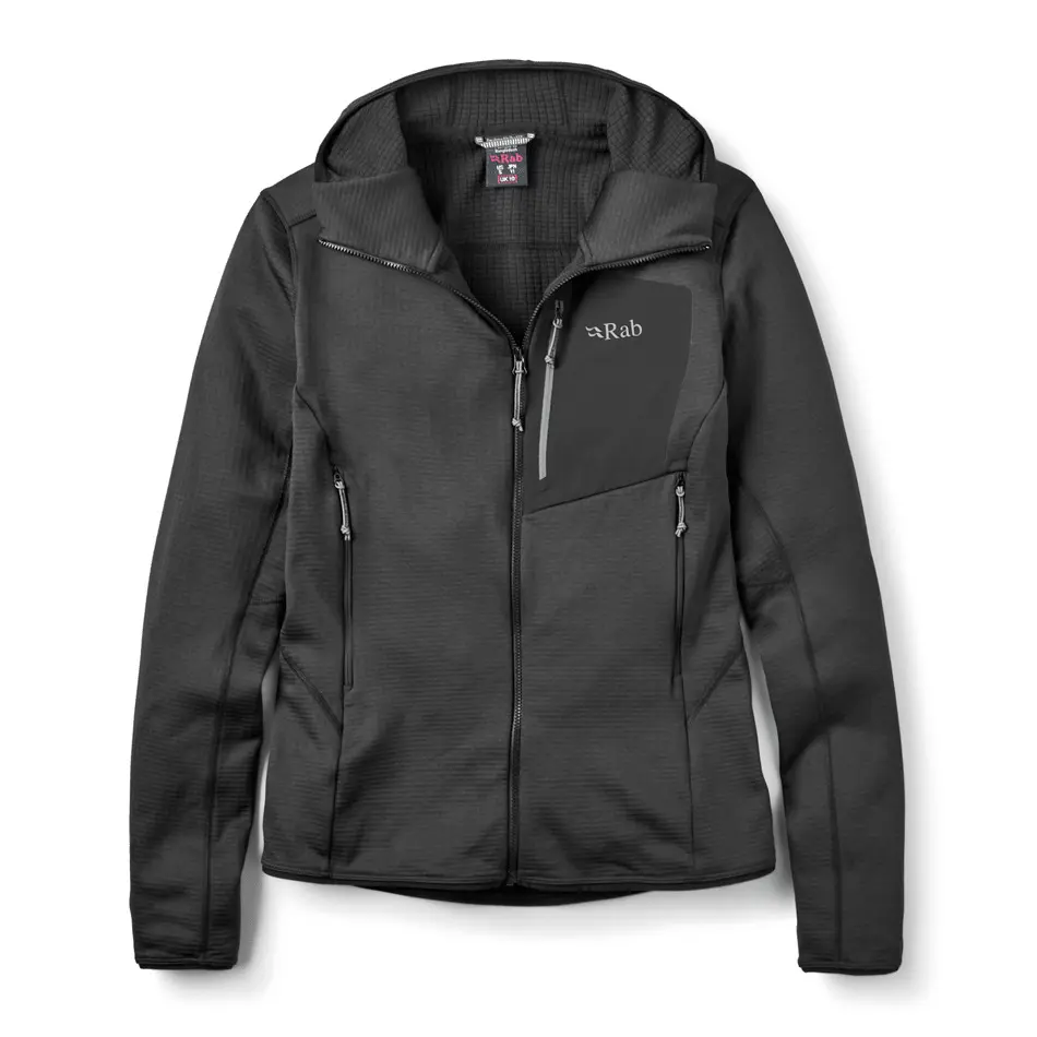 Rab Women's Noir Hooded Fleece Ascendor