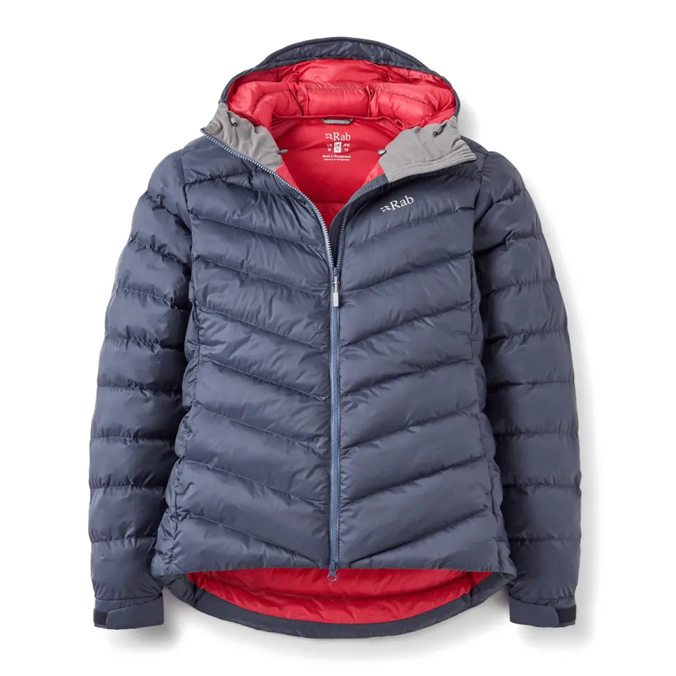 Daunenjacke  mit Kapuze, Damen Rab Nebula Pro