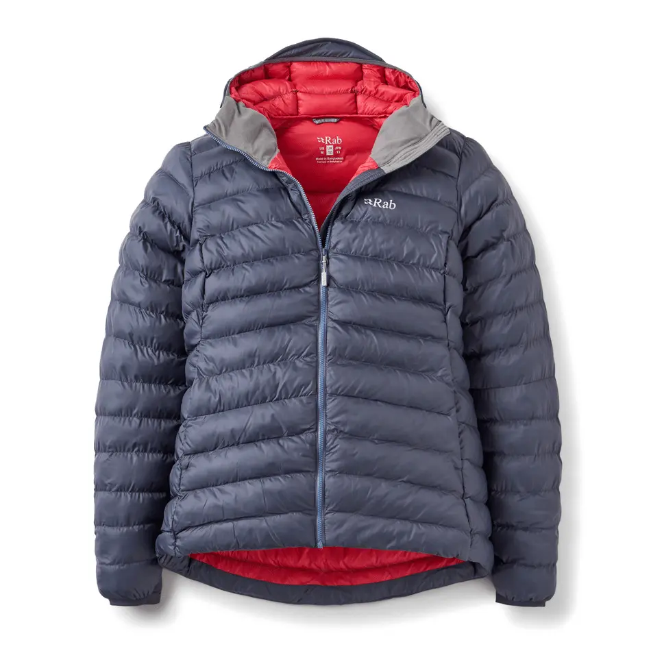 Daunenjacke  mit Kapuze, Damen Rab Cirrus Alpine