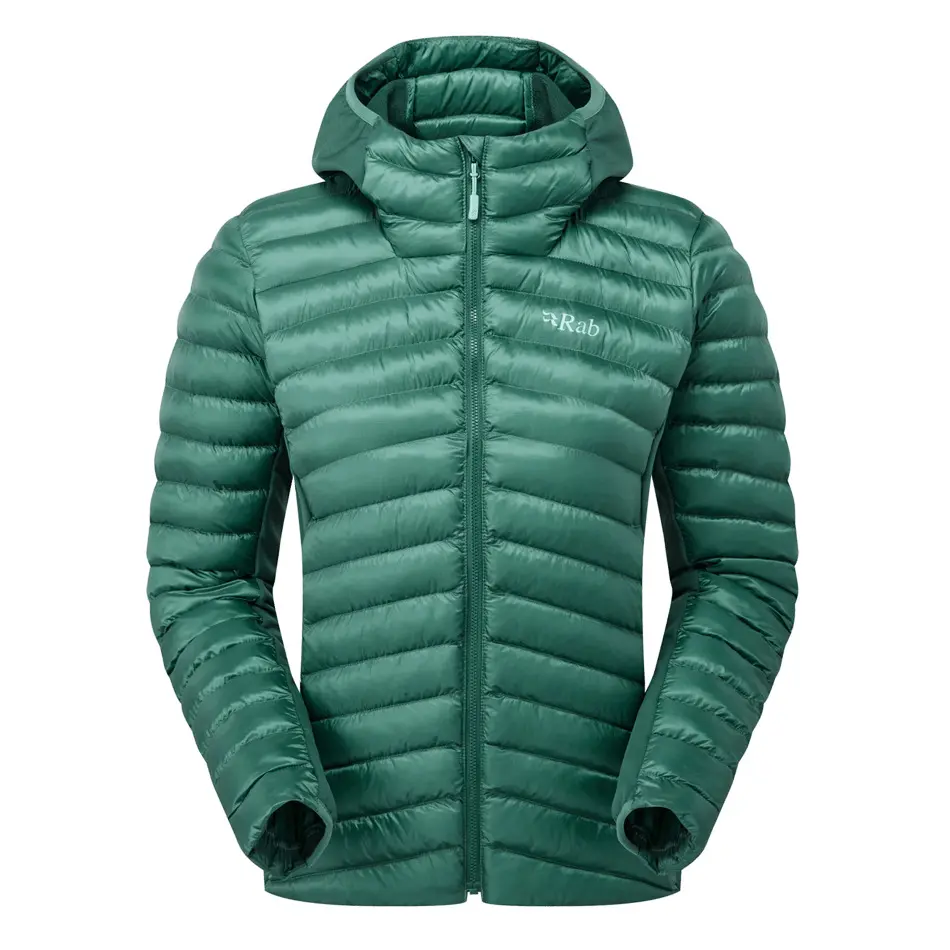 Daunenjacke mit Kapuze, Damen Rab Cirrus Flex