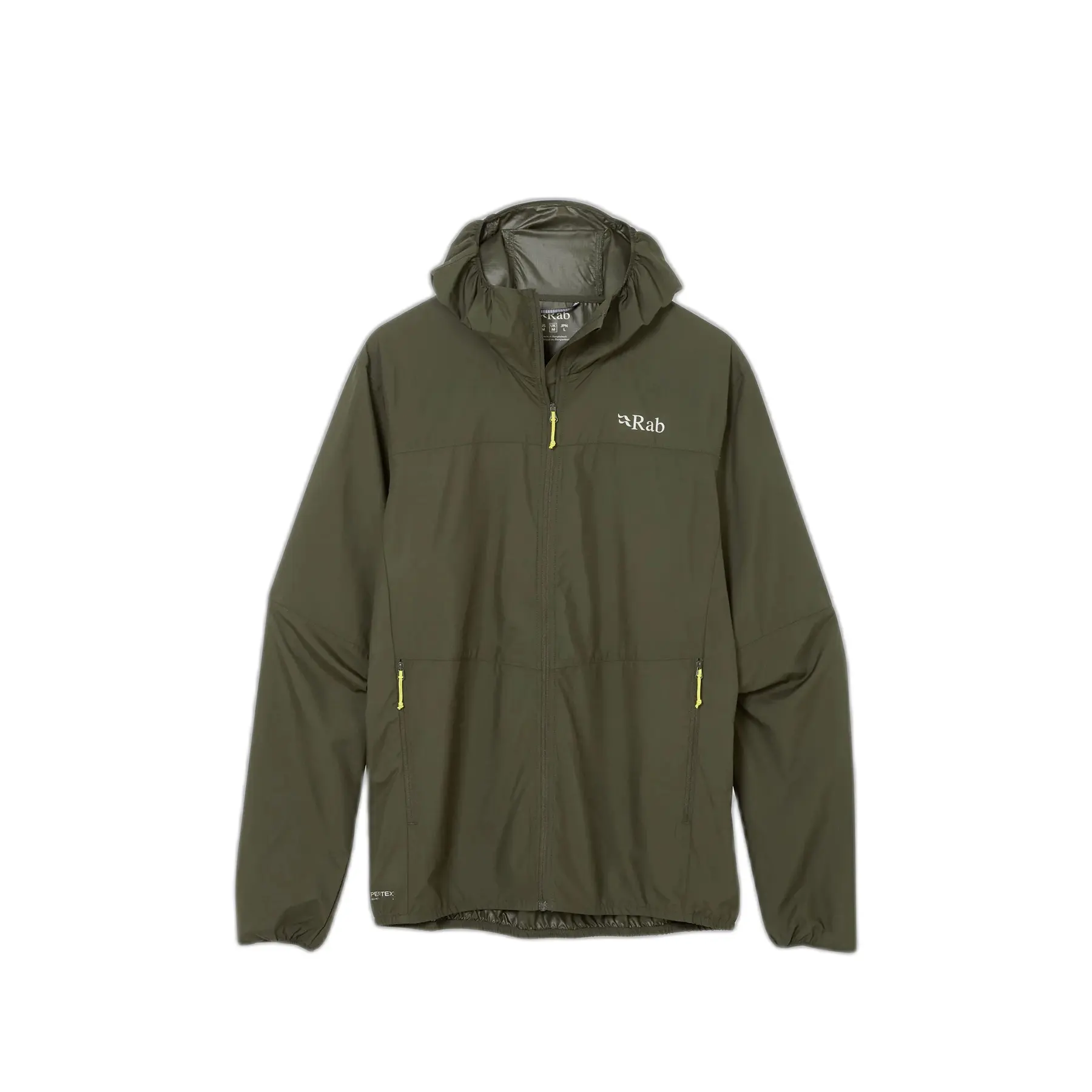 Image of Regenjacke mit Kapuze Rab Windgather