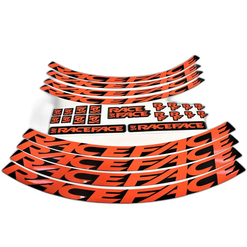 Aufklebersatz Race Face – large