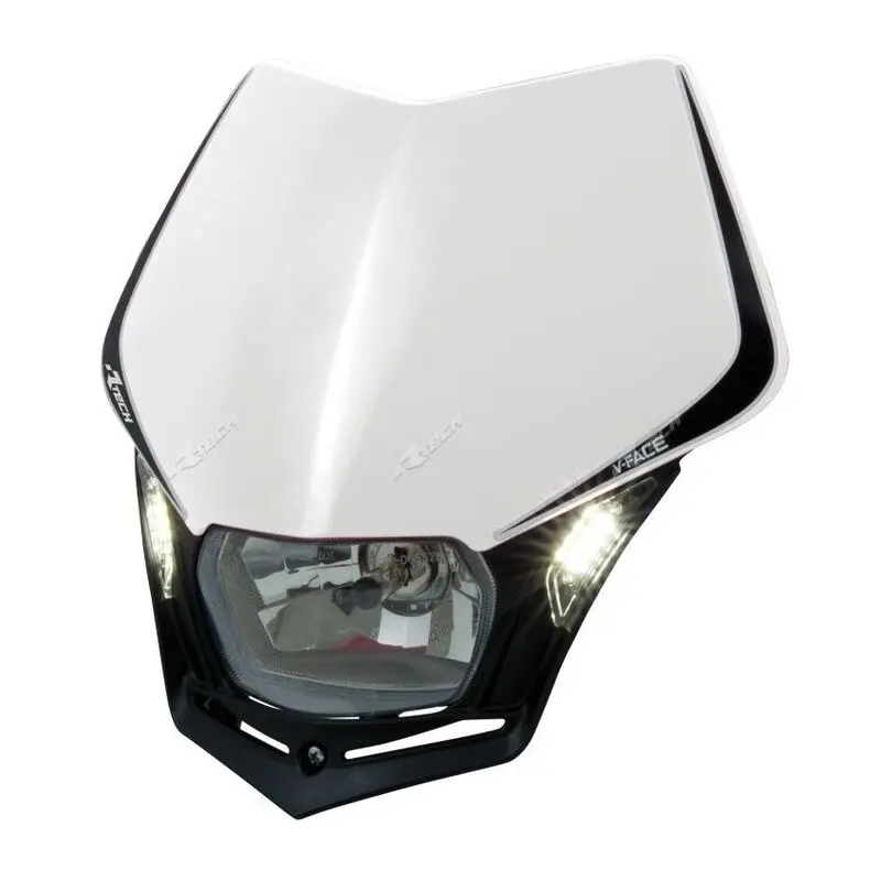 Motorfiets Verlichting Kentekenplaat Belicht Racetech V-Face
