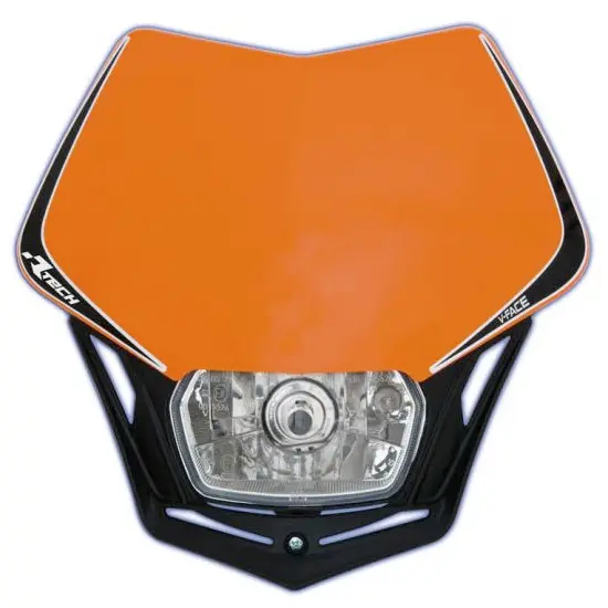 Motorrad Scheinwerferplatte Racetech V-Face