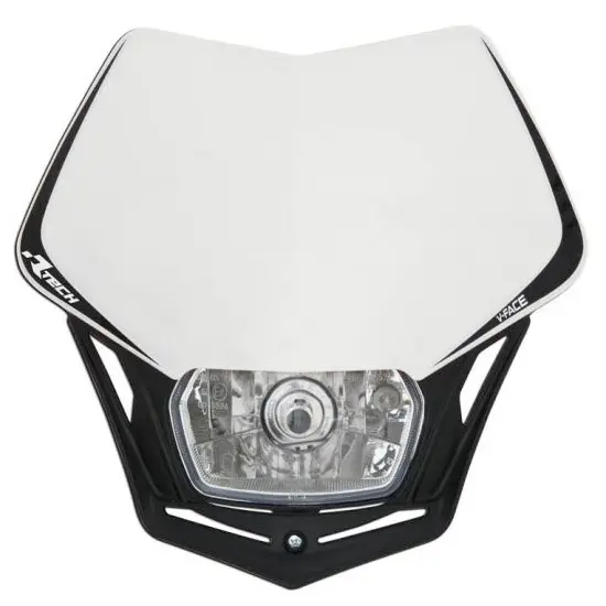 Motorrad Scheinwerferplatte Racetech V-Face