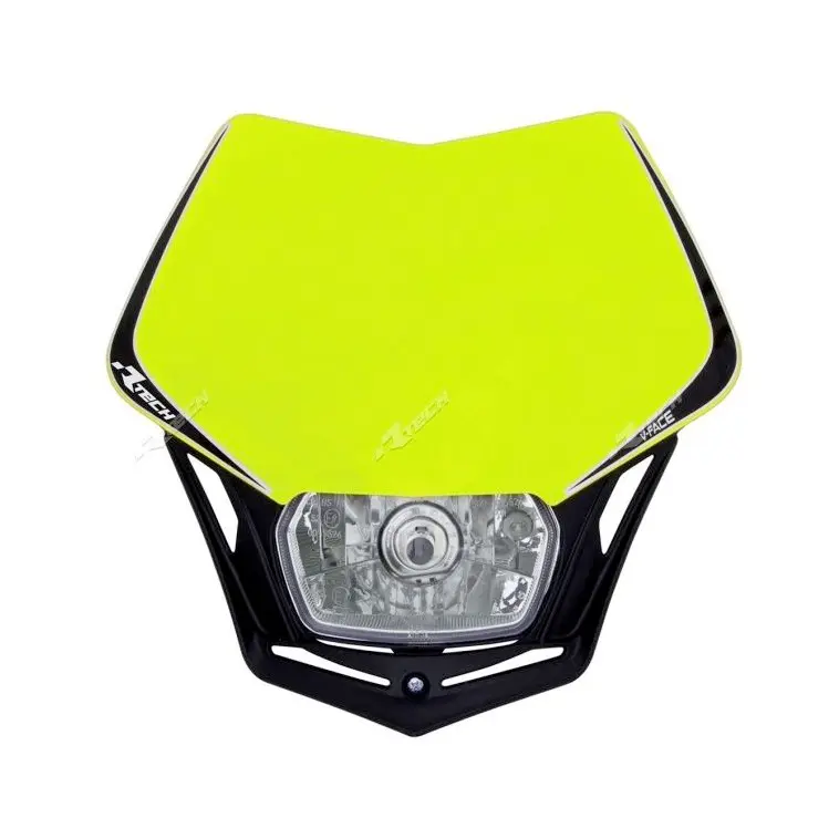Motorrad Scheinwerferplatte Racetech V-Face