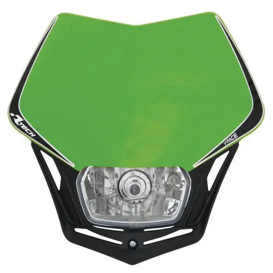Motorrad Scheinwerferplatte Racetech V-Face