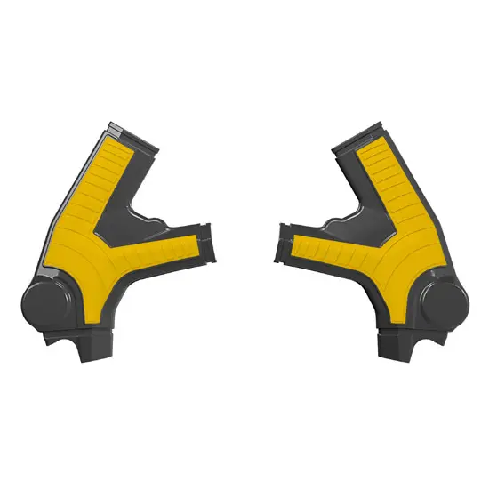 Zweimaterial-Motorradrahmenschutz Racetech