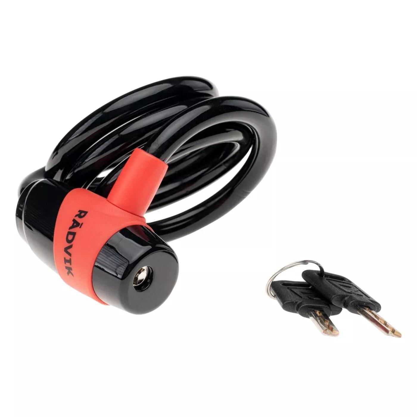 Velo Store - UK Bike lock cable Radvik Federlocker | Extra 10% off with Subscription, Postage £16.79 to UK Fedex.