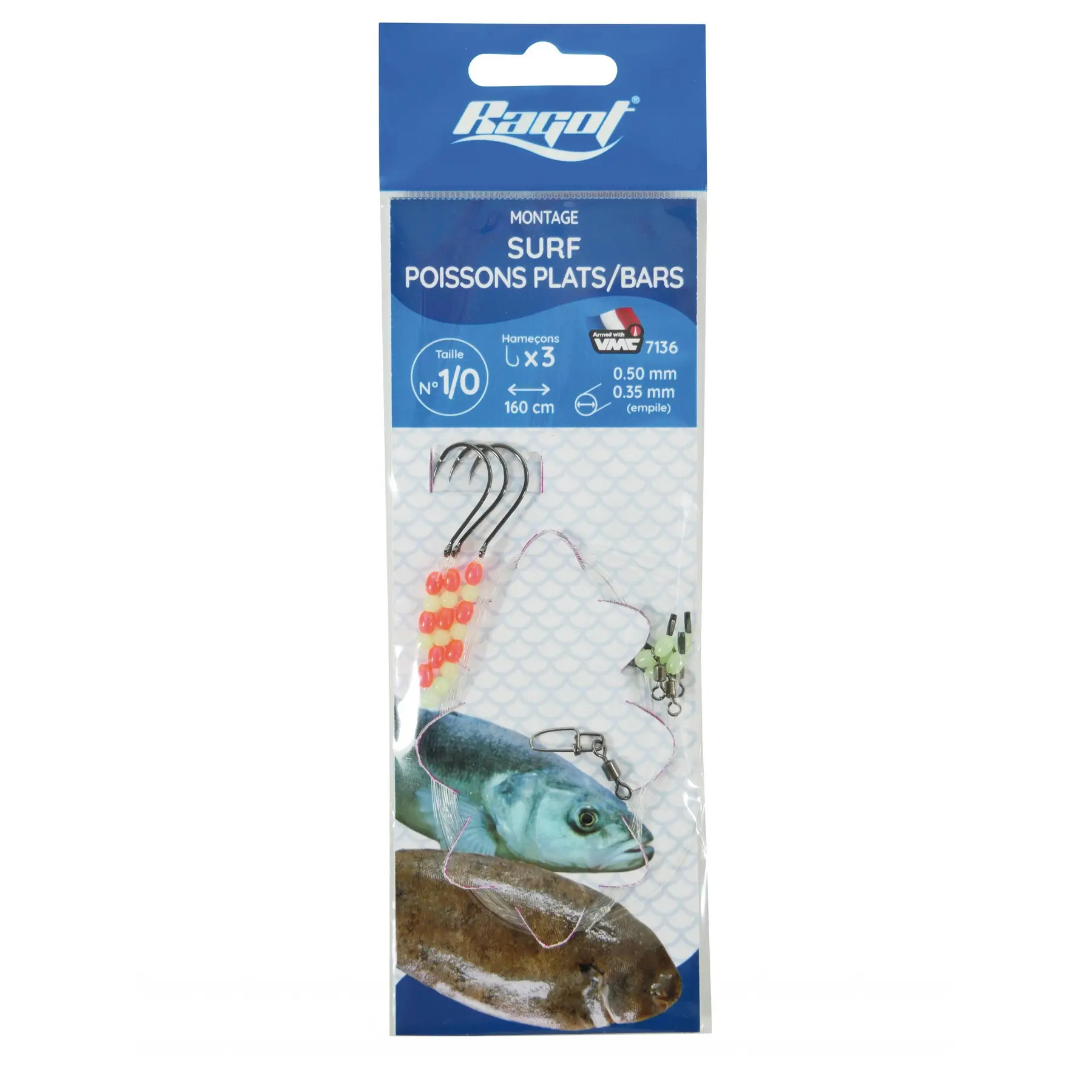 Bottom Of The Line Ragot Surf Rig Flat Fish Bass 4
