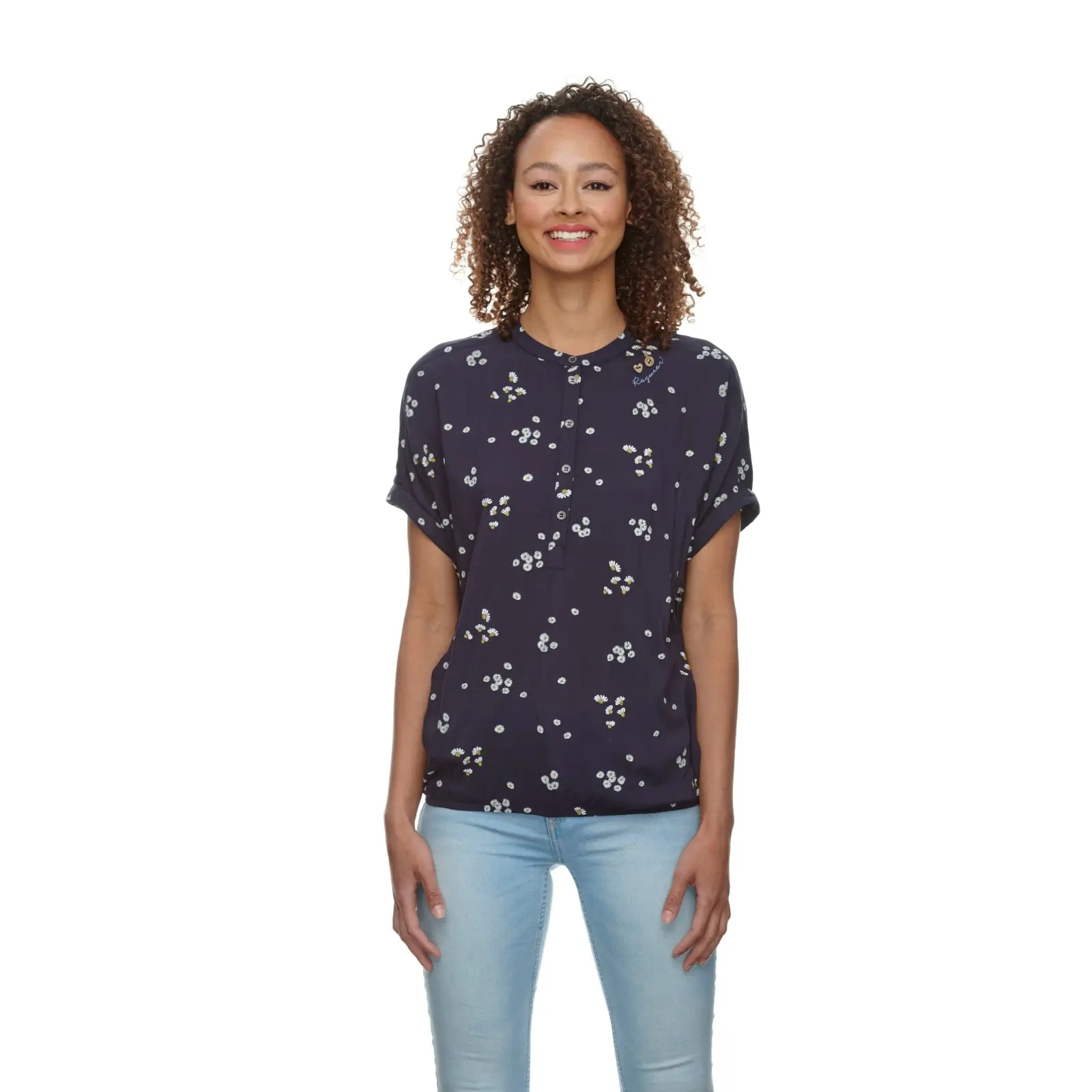 Damen T-Shirt Ragwear Ricota Camomile