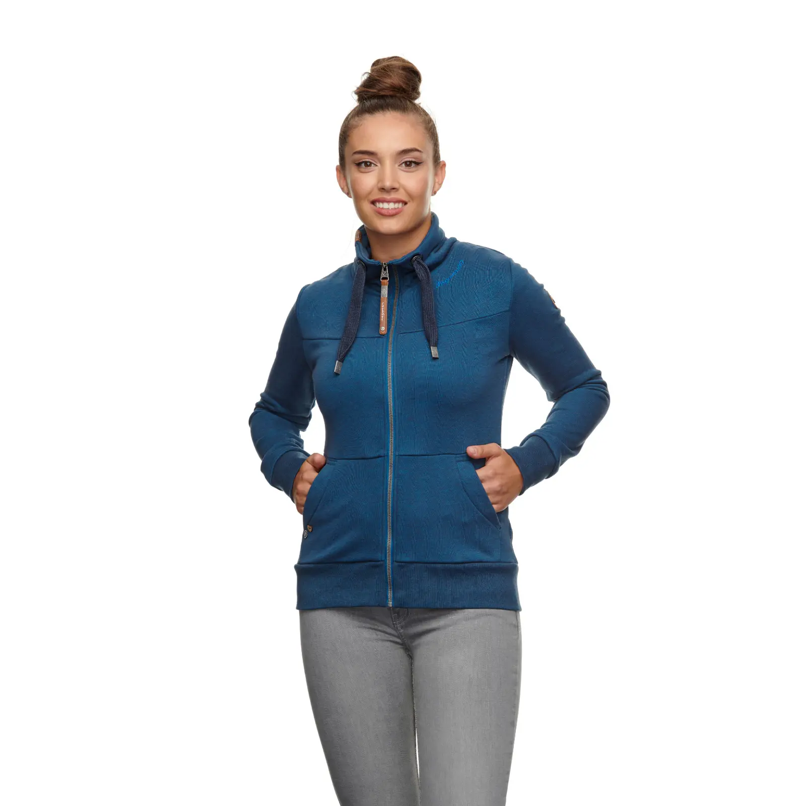 Sweatshirt mit Reißverschluss, Damen Ragwear Balia