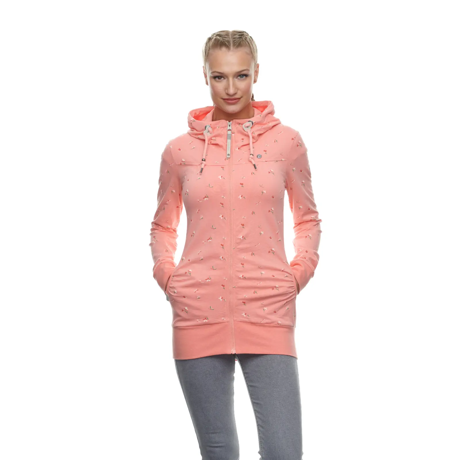 Hoodie Damen Ragwear Abbie Print