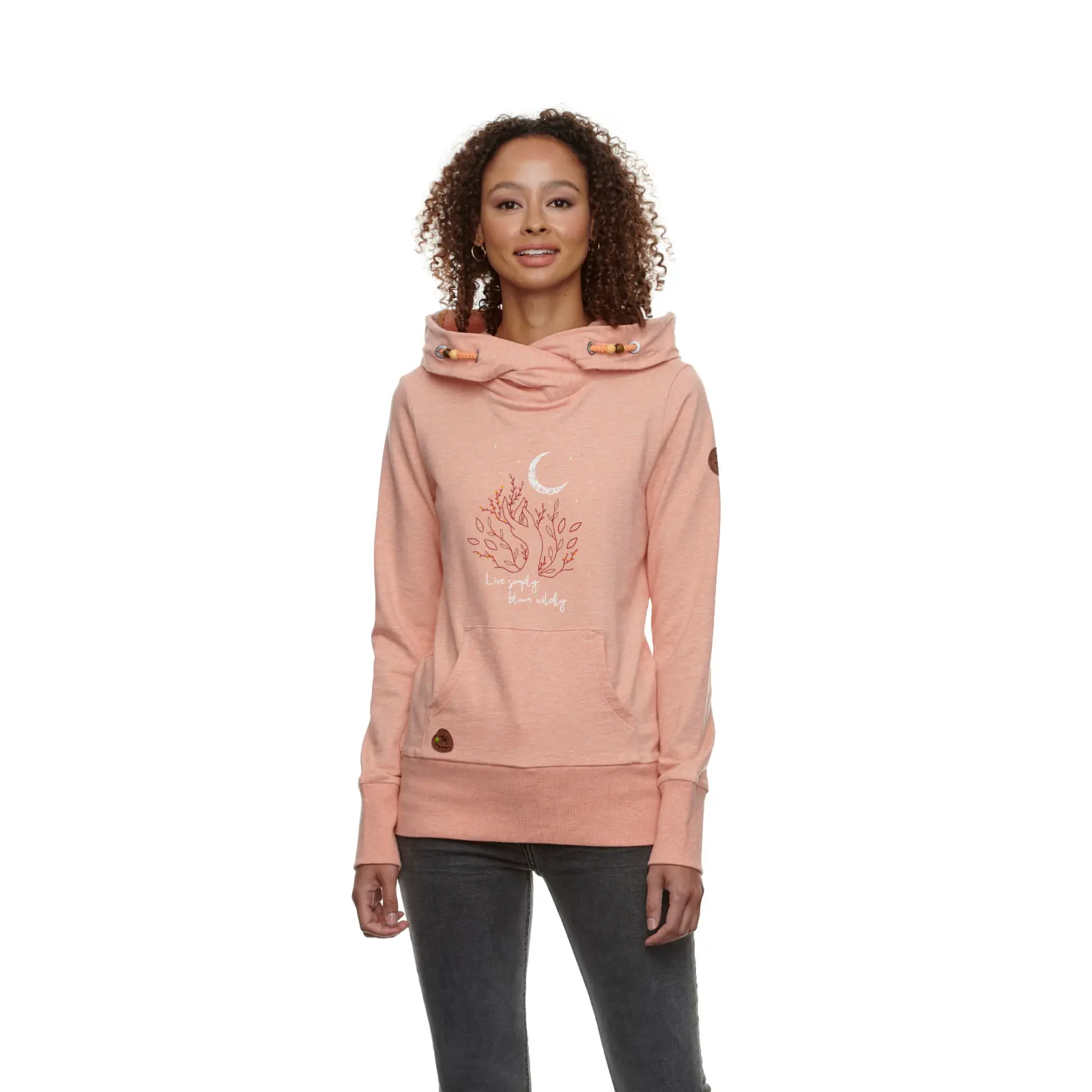 Hoodie aus Bio-Baumwolle für Damen Ragwear Angelina B