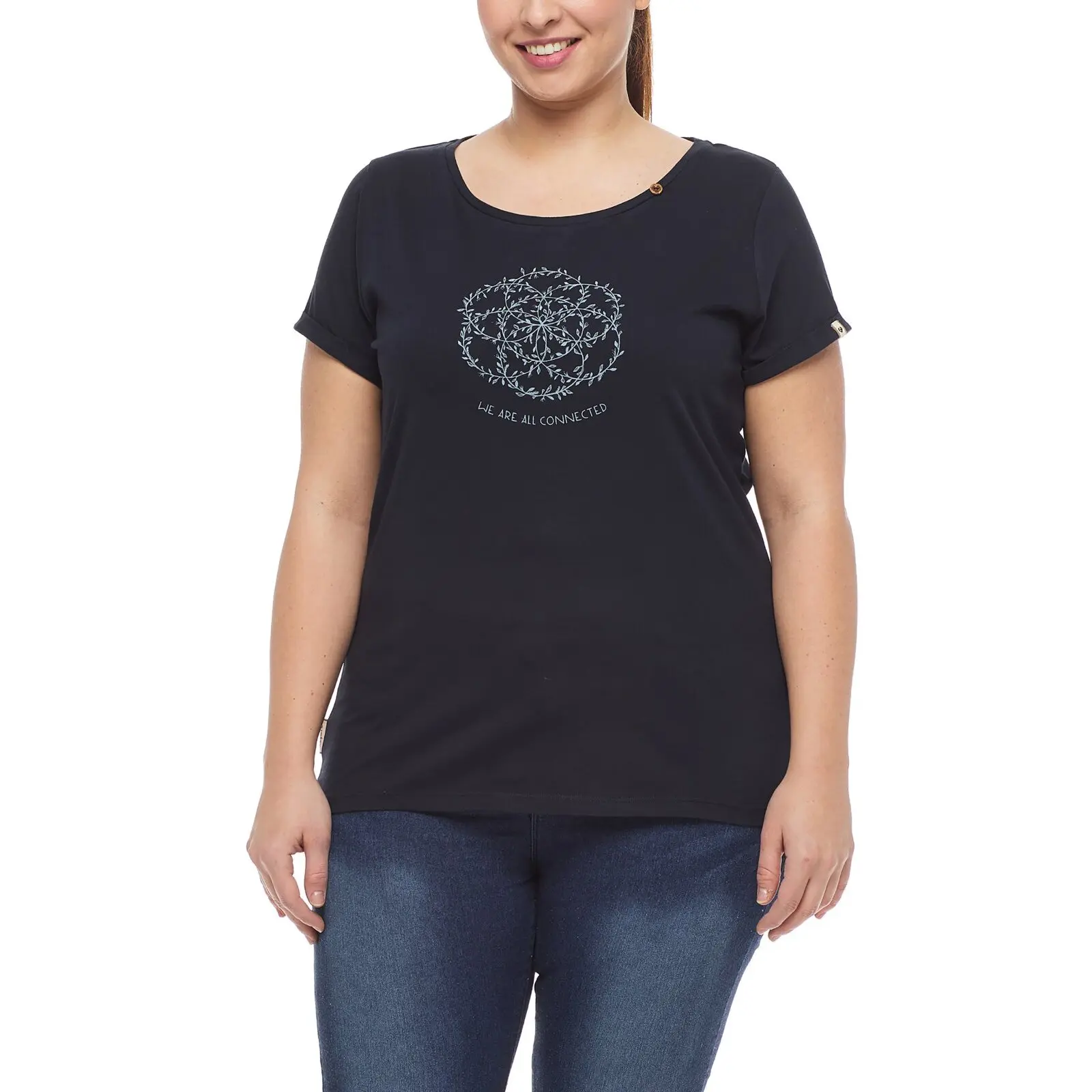 Damen T-Shirt Ragwear Florah A Plus