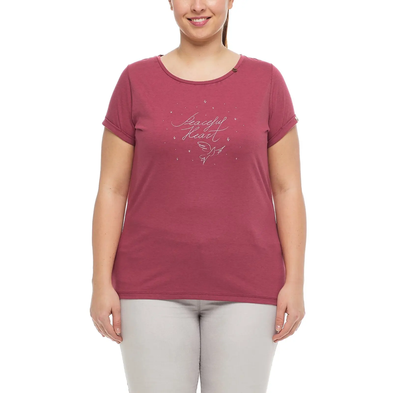 Damen T-Shirt Ragwear Florah A Plus
