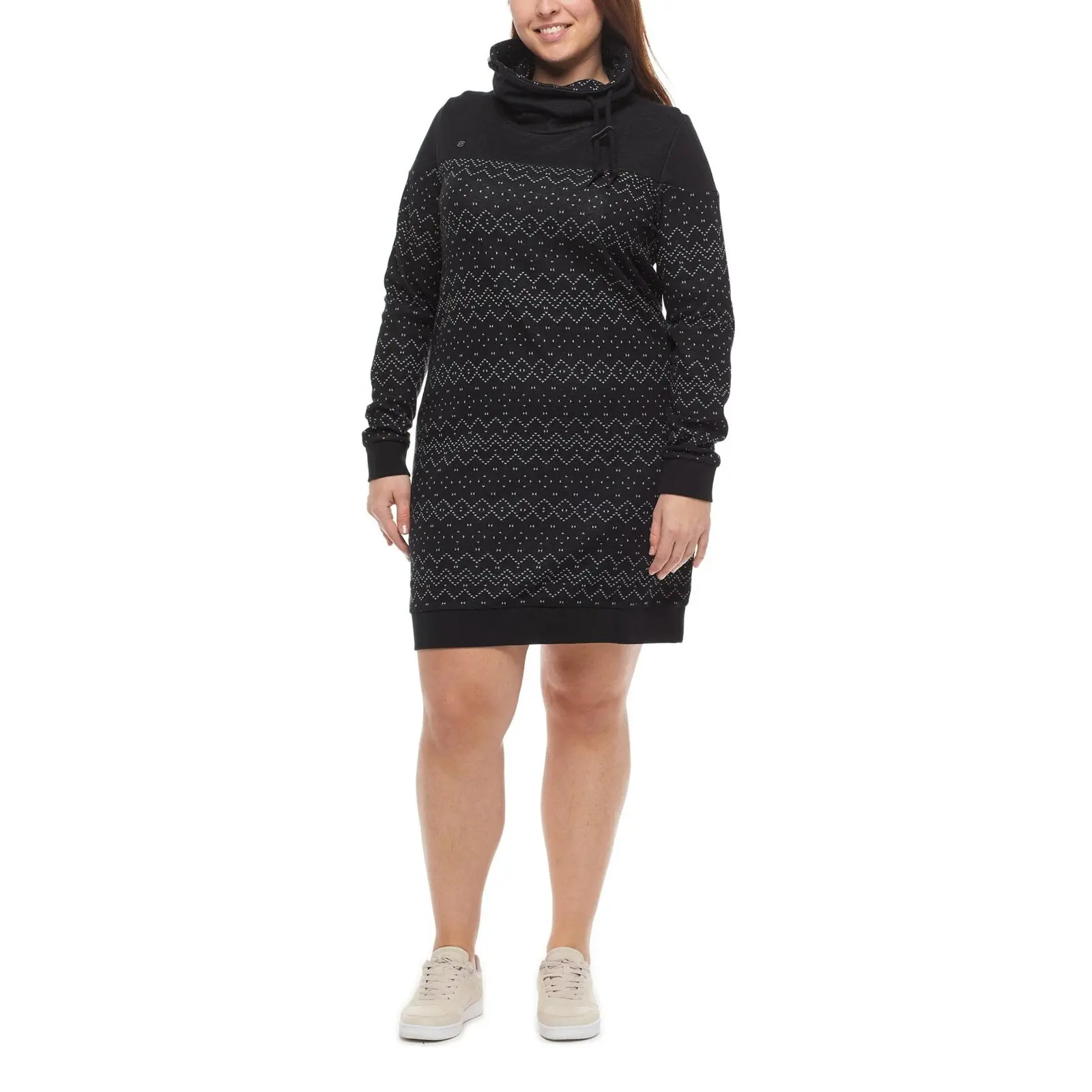 Sweatshirtkleid mit Kapuze, Damen Ragwear Chloe Plus