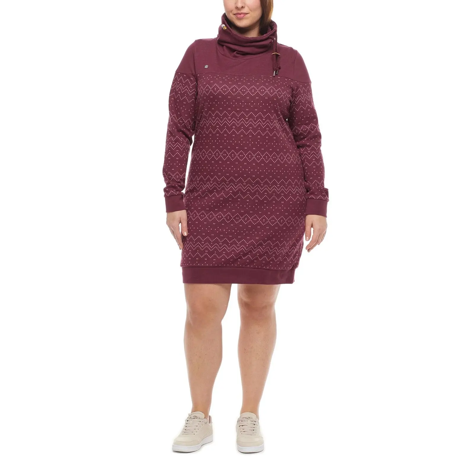 Sweatshirtkleid mit Kapuze, Damen Ragwear Chloe Plus