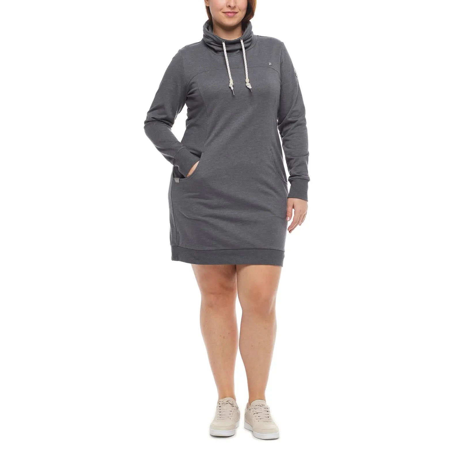 Damen Hoodie Kleid Ragwear Dita Plus