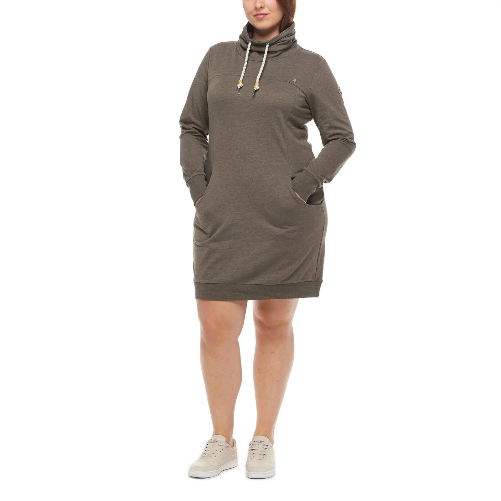 Damen Hoodie Kleid Ragwear Dita Plus