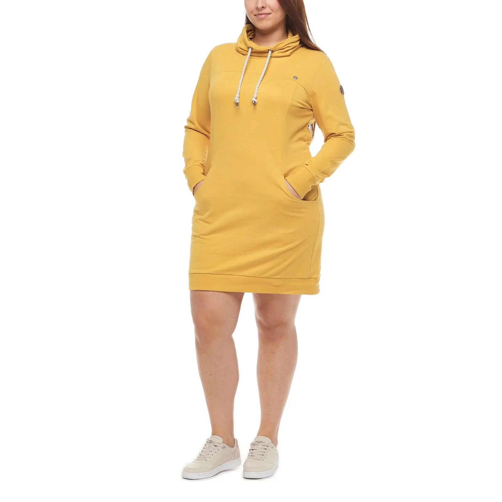 Damen Hoodie Kleid Ragwear Dita Plus