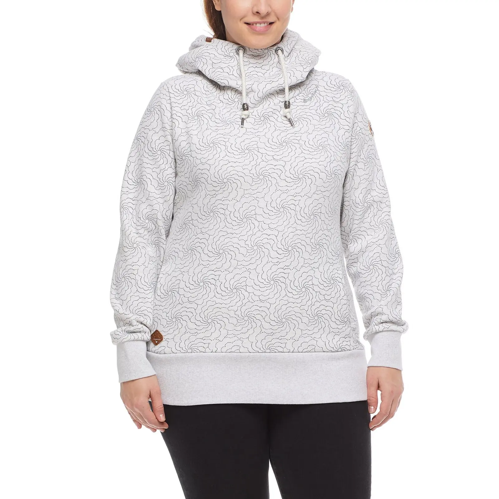 Dames Hoodie Ragwear Yoda Print Plus