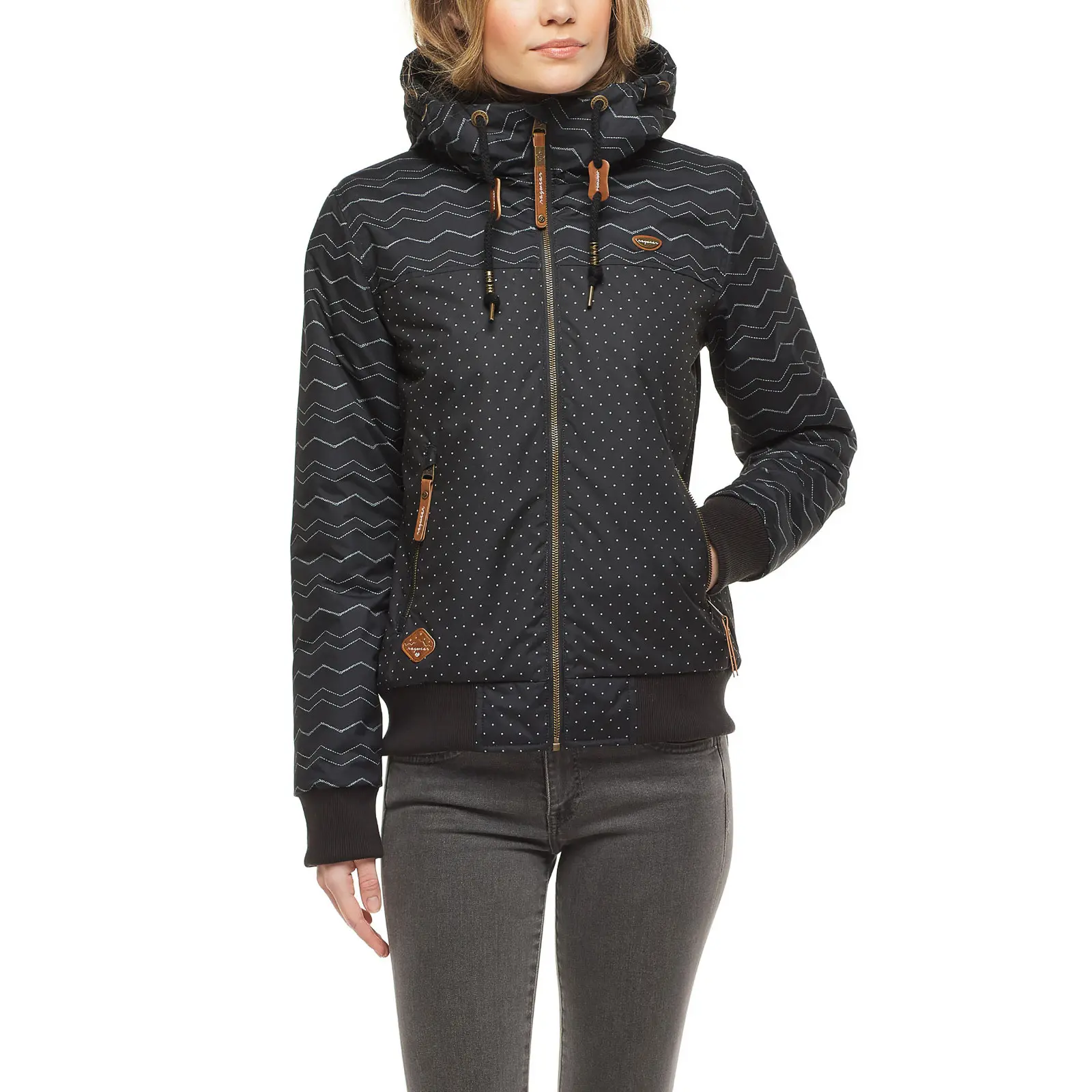 Windjacke Damen Ragwear Nuggie Chevron