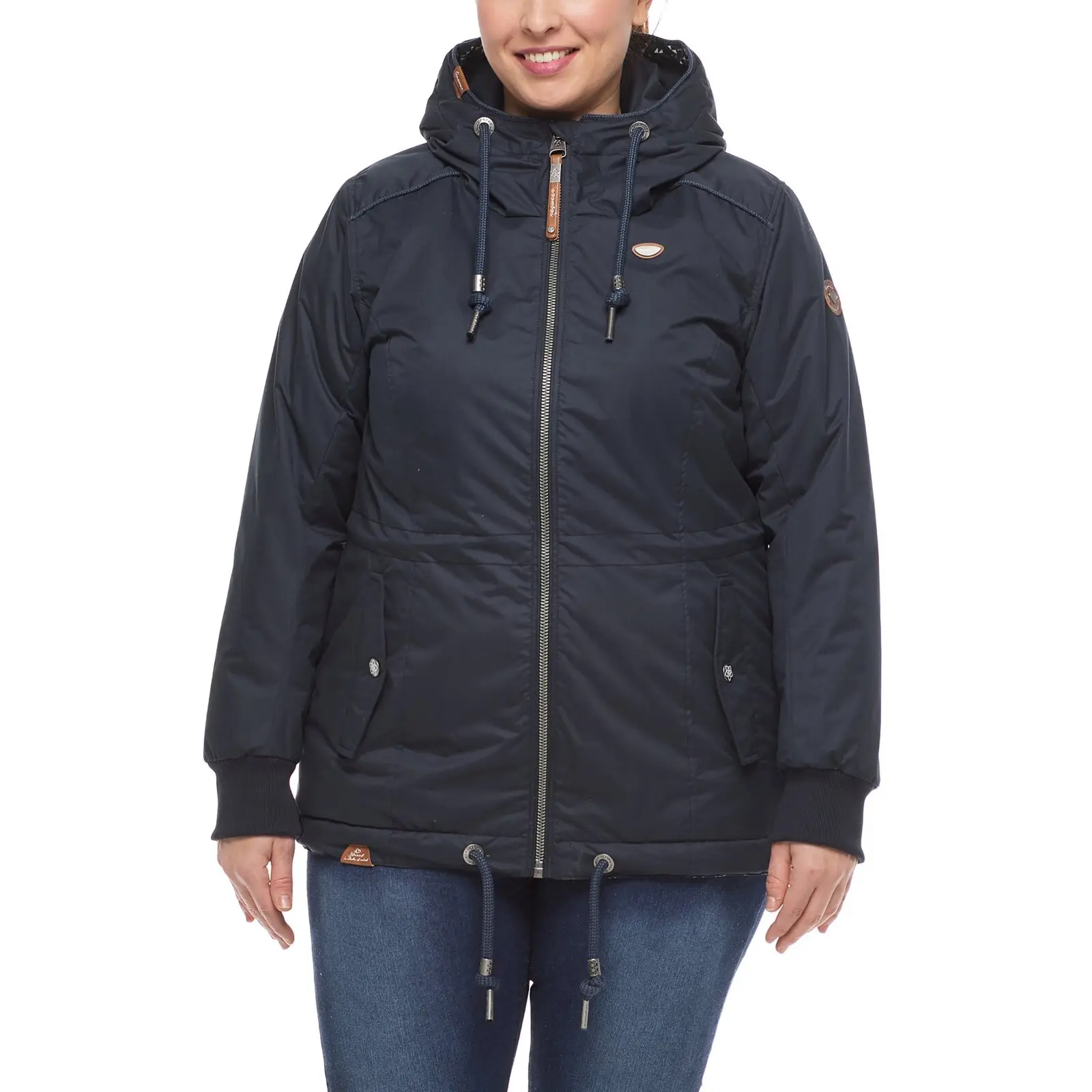 Regenjacke für Damen Ragwear Danka Plus