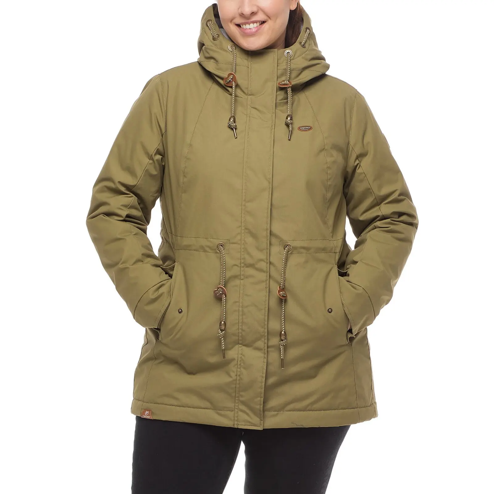 Regenjacke mit Kapuze für Damen Ragwear Monadis Plus