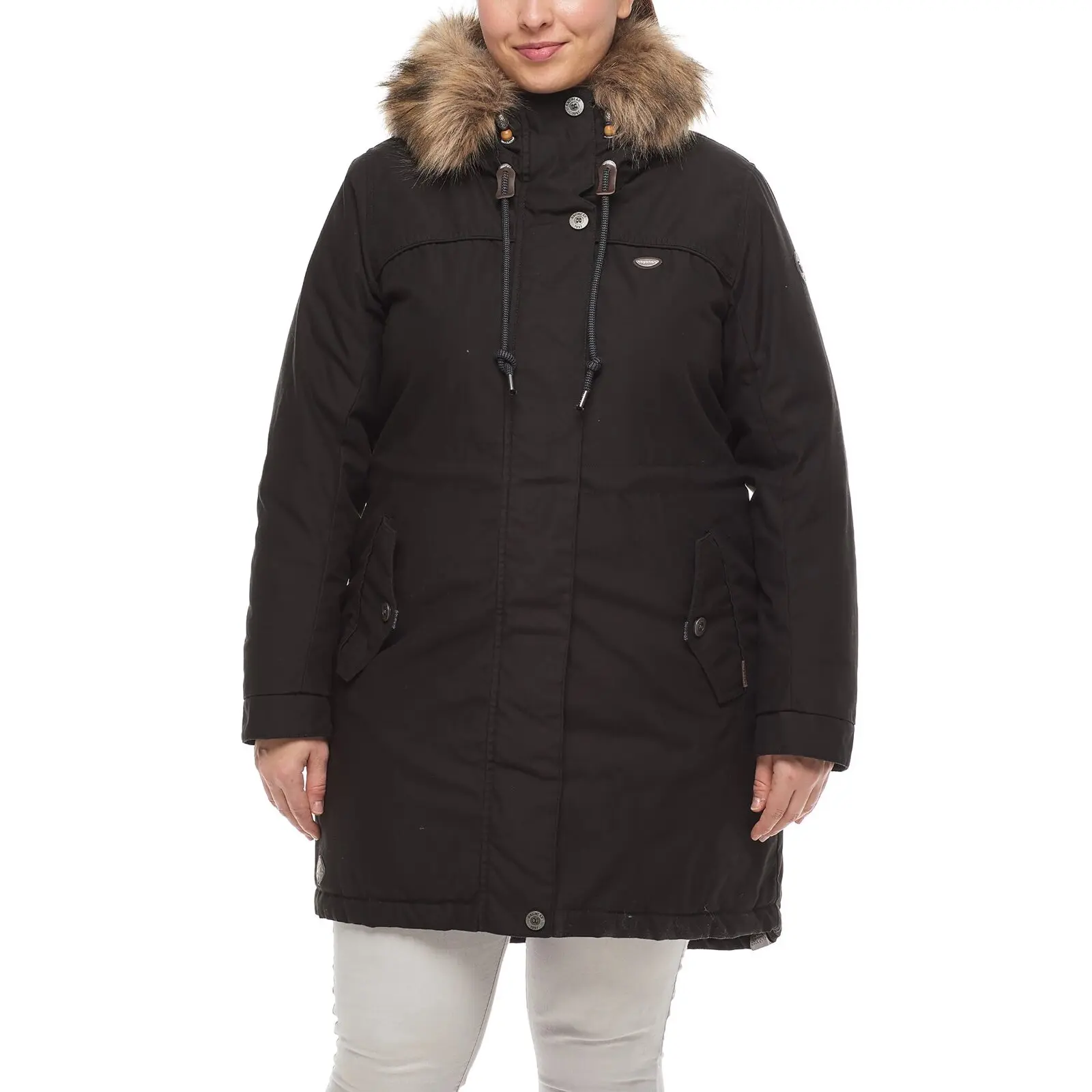 Ragwear Women's Noir Parka Tawny Plus