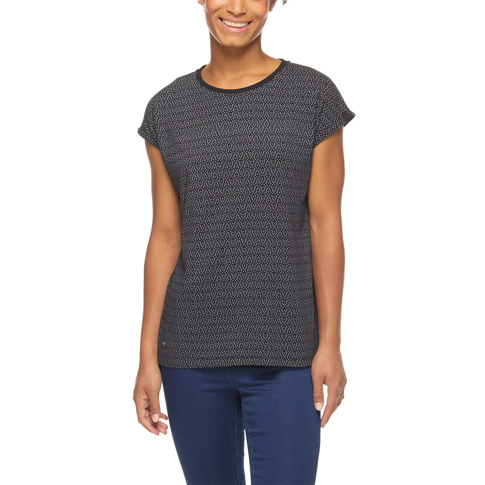 Damen T-Shirt Ragwear Dione Print