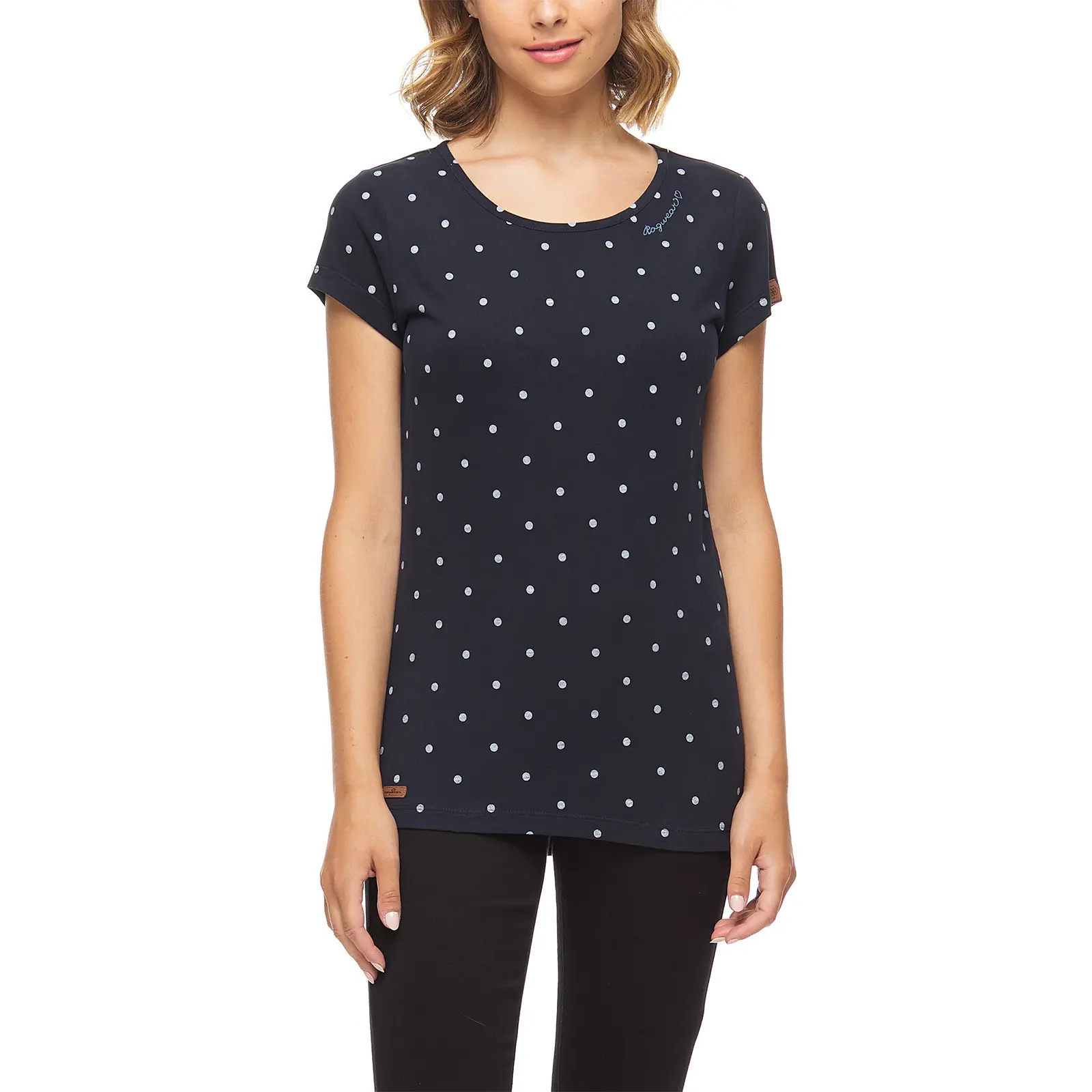 T-Shirt aus Baumwolle für Damen Ragwear Mint Dots
