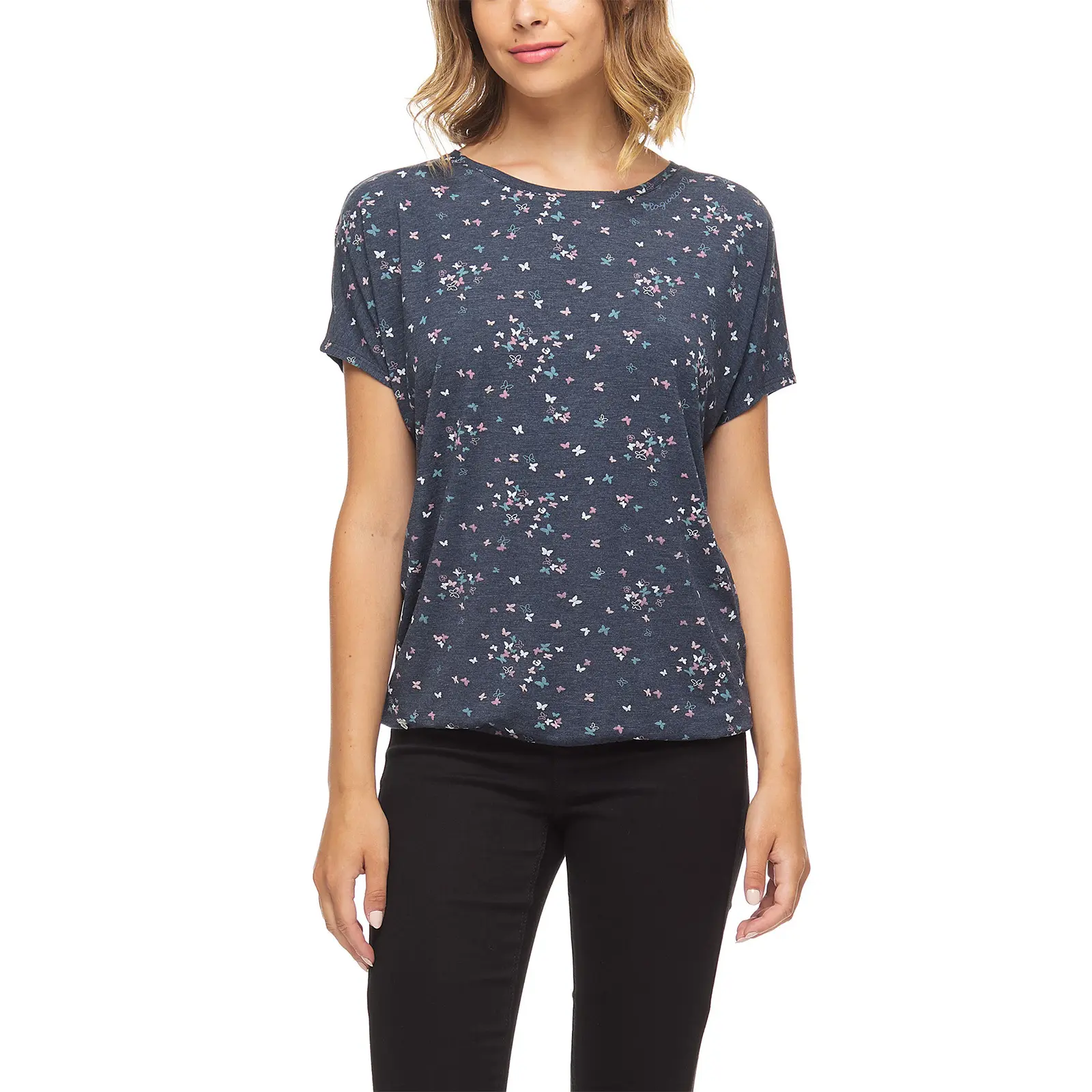 Damen T-Shirt Ragwear Pecori Print