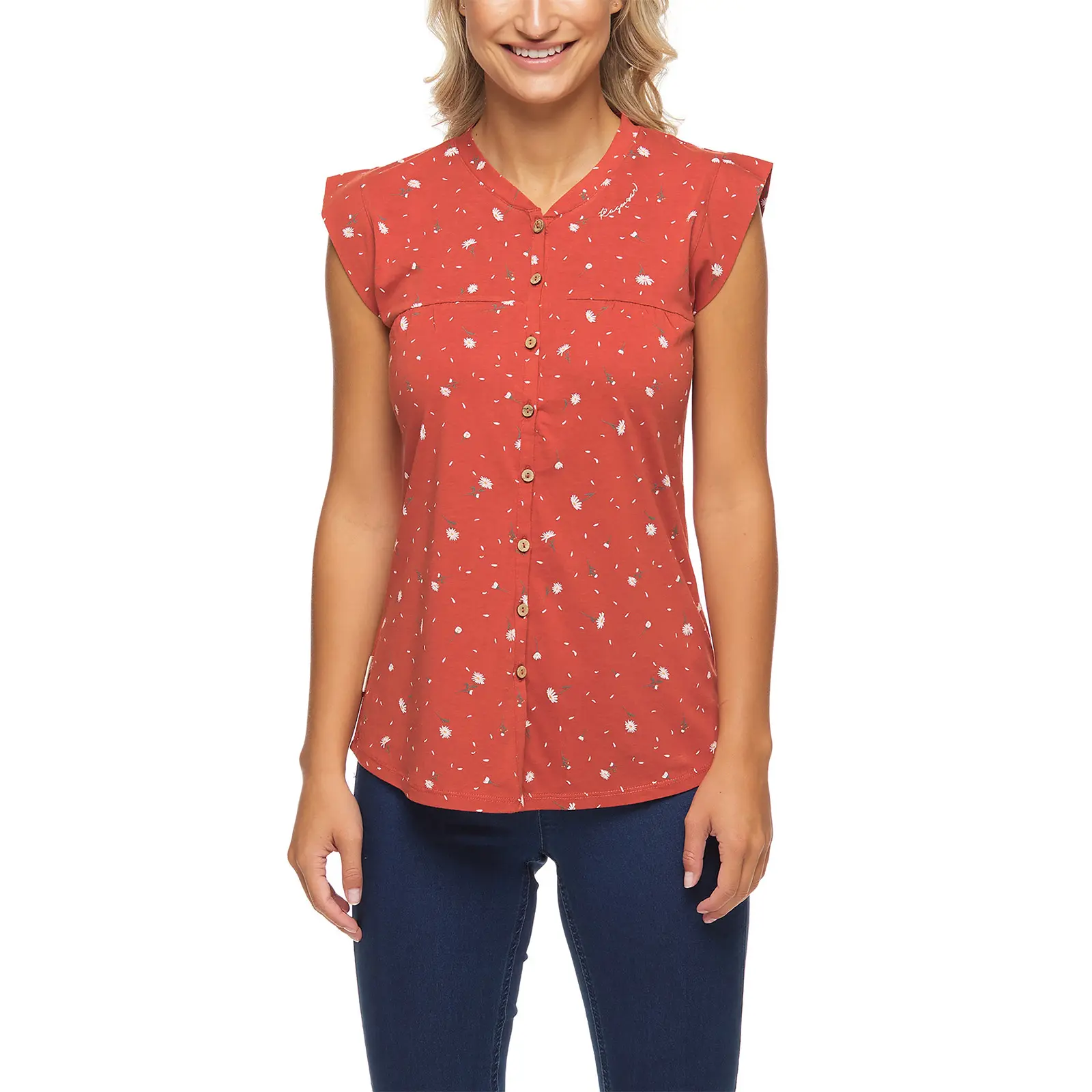Damen T-Shirt Ragwear Zofka Organic