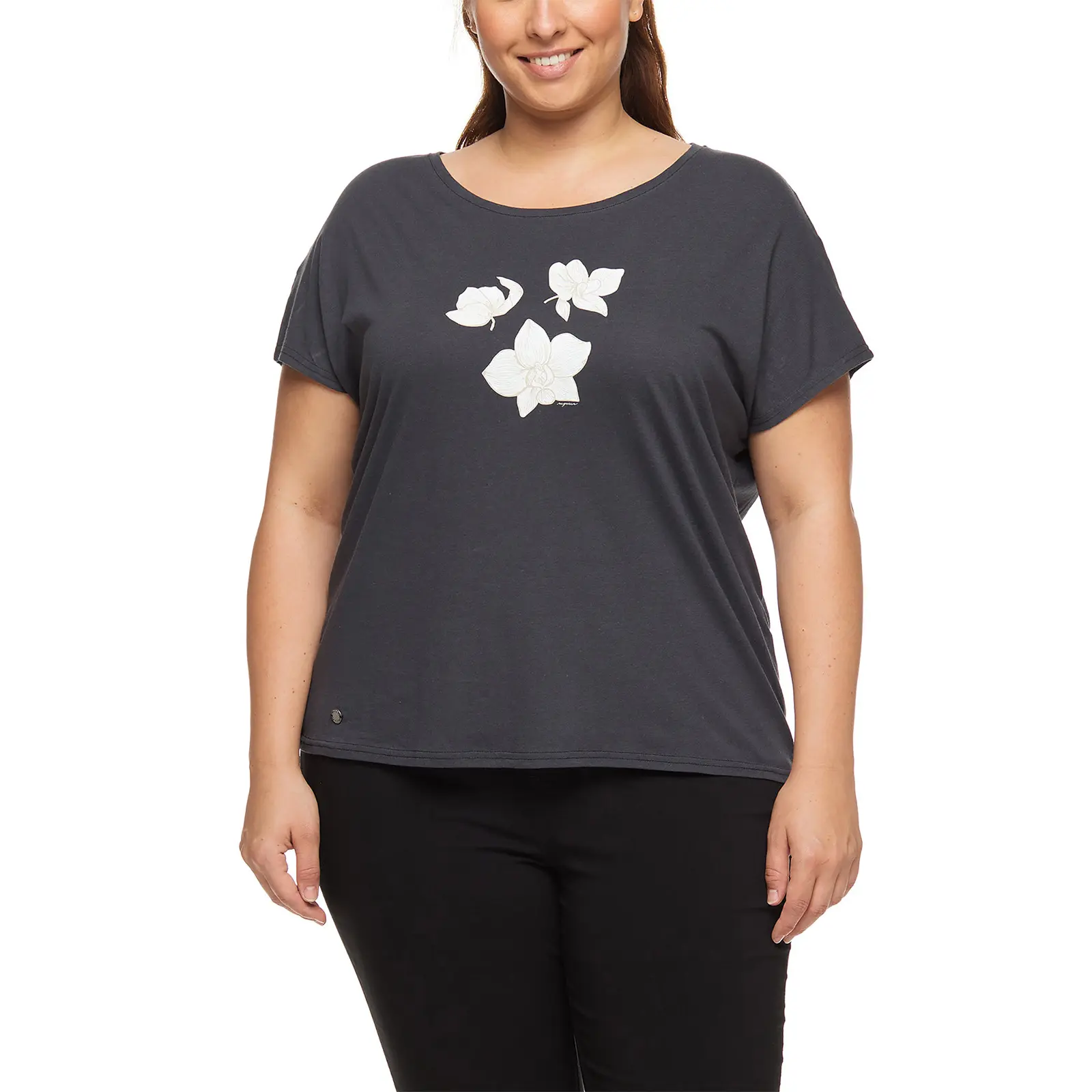 Damen T-Shirt Ragwear Liona Organic Plus