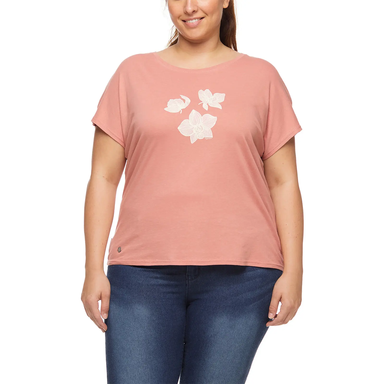 Damen T-Shirt Ragwear Liona Organic Plus