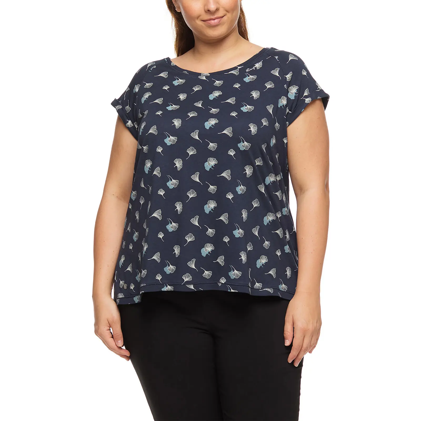 Damen T-Shirt Ragwear Zilda Organic Plus