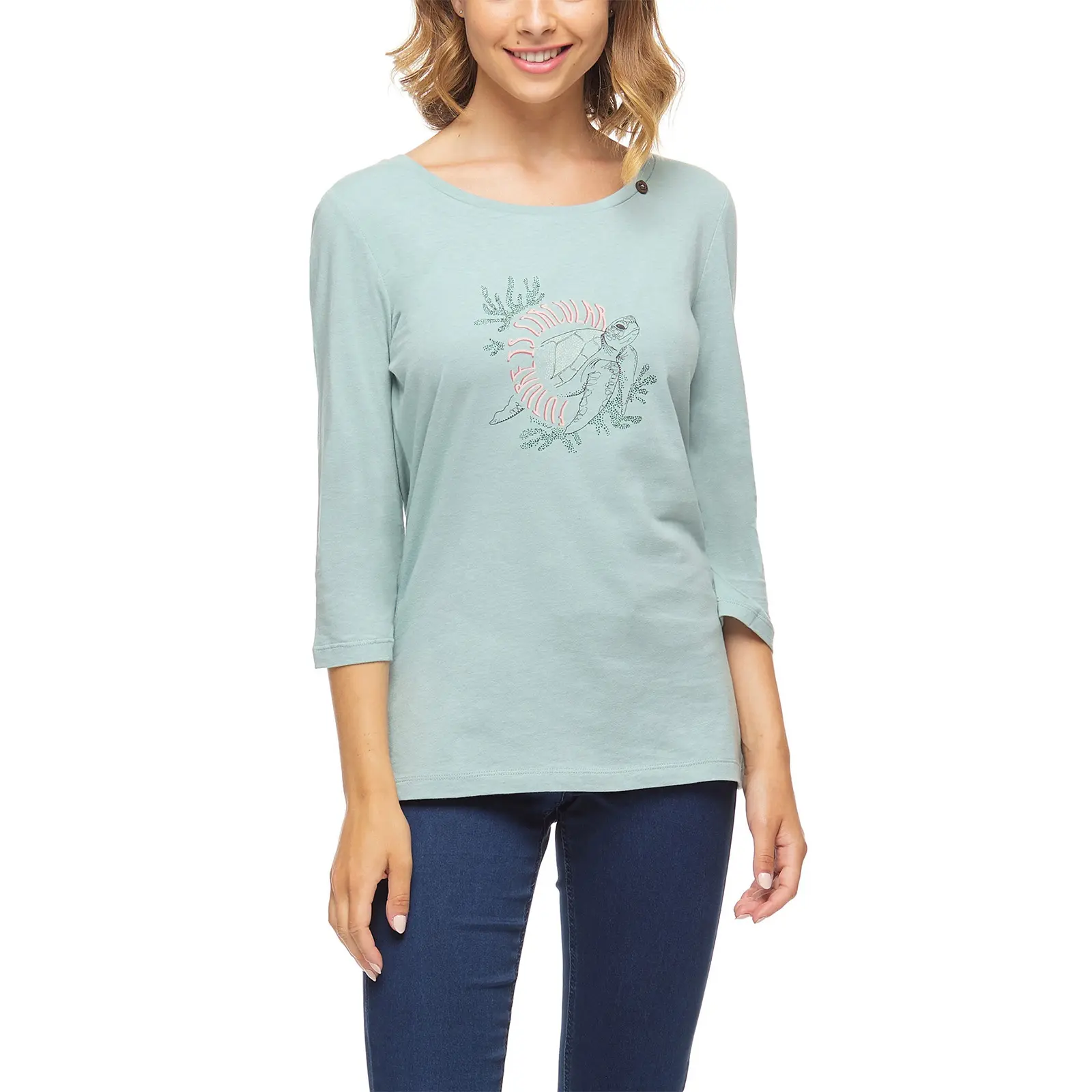 Langarmshirt Ragwear Lorah Remake