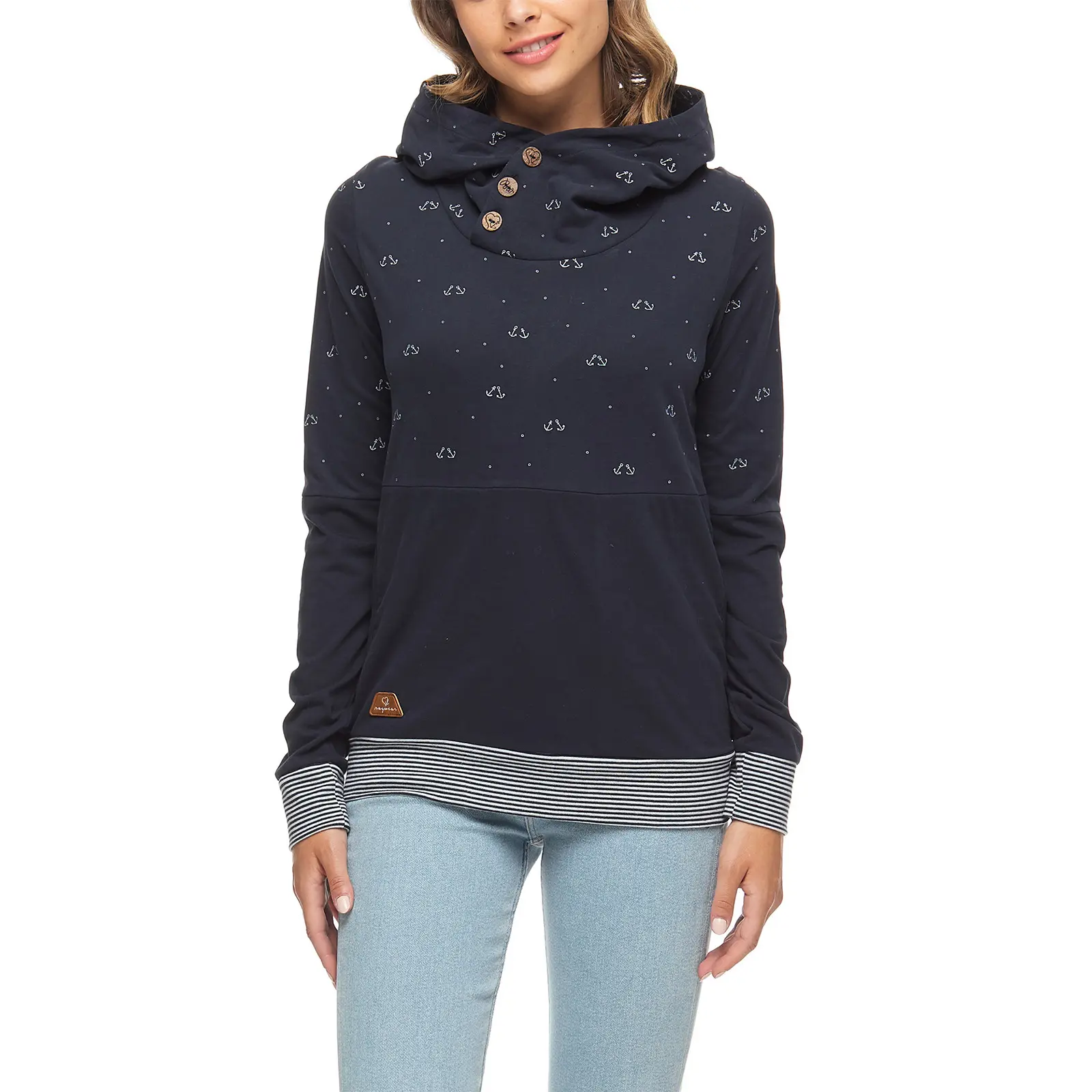Felpa con cappuccio da donna  Lucie