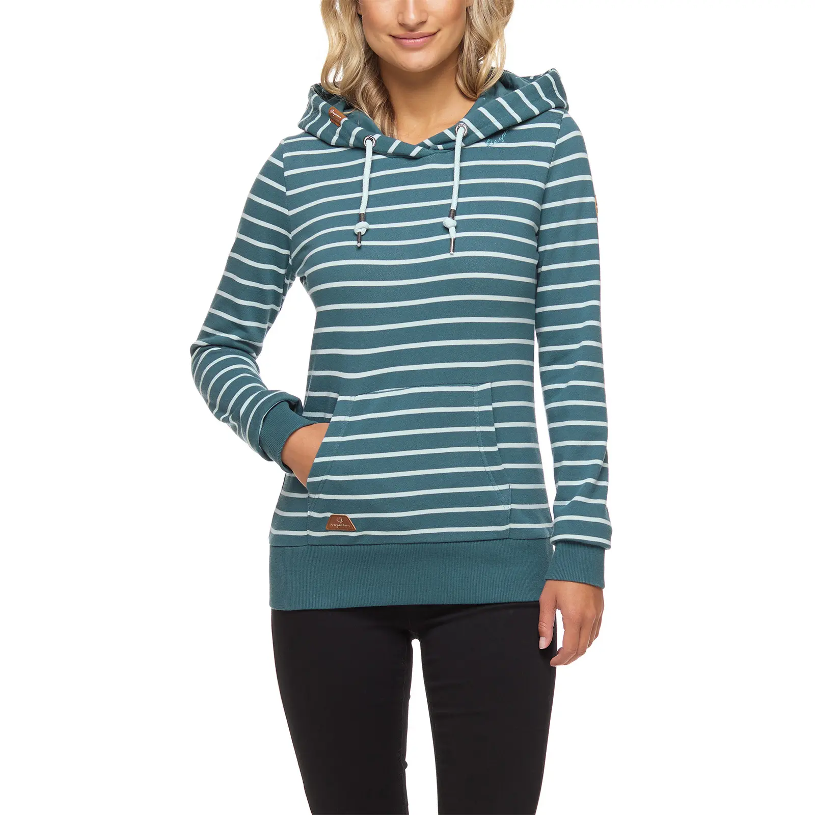 Hoodie Damen Ragwear Berit Stripes