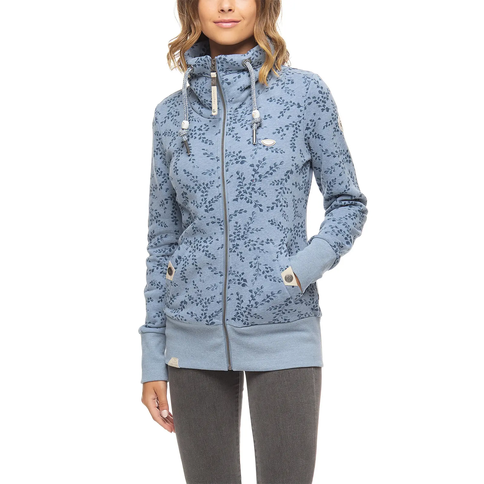 Kapuzenjacke Ragwear Rylie Botanical