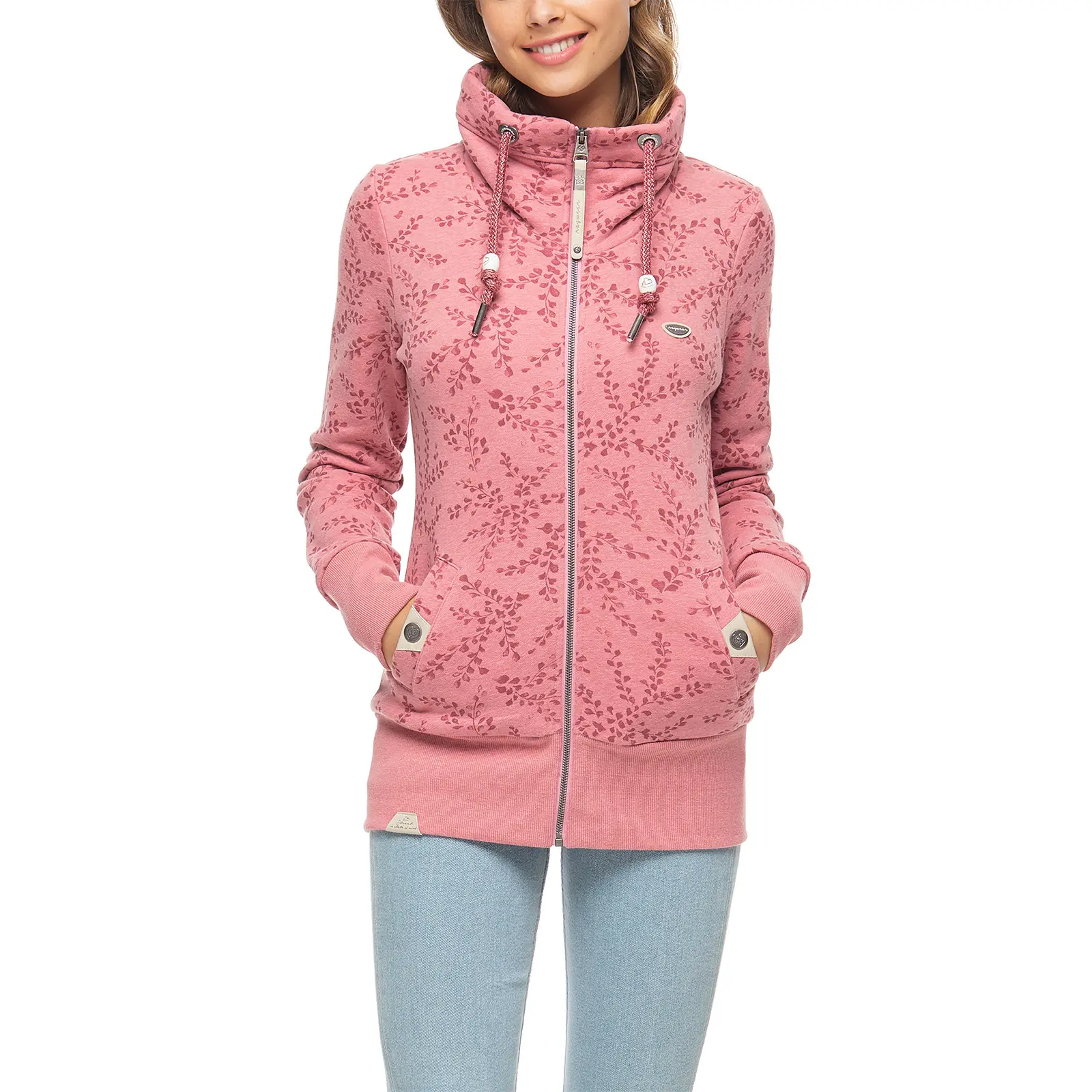 Kapuzenjacke Ragwear Rylie Botanical