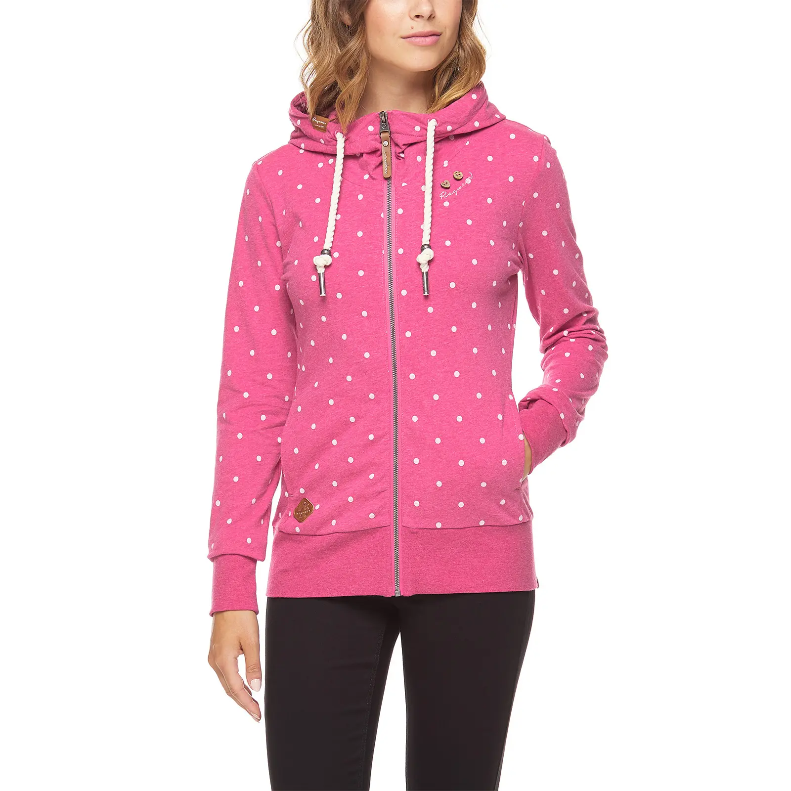 Hoodie Damen Ragwear Paya Dots