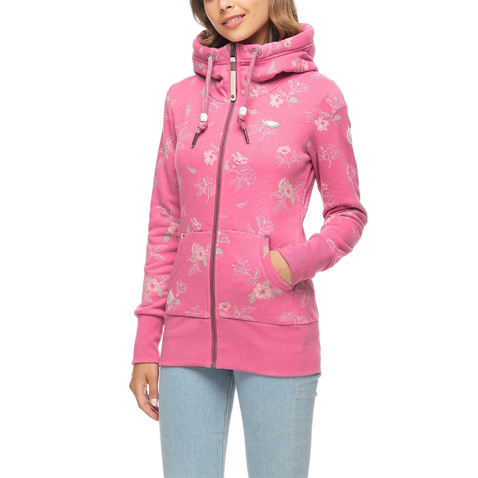Kapuzenjacke Ragwear Neska Flowers