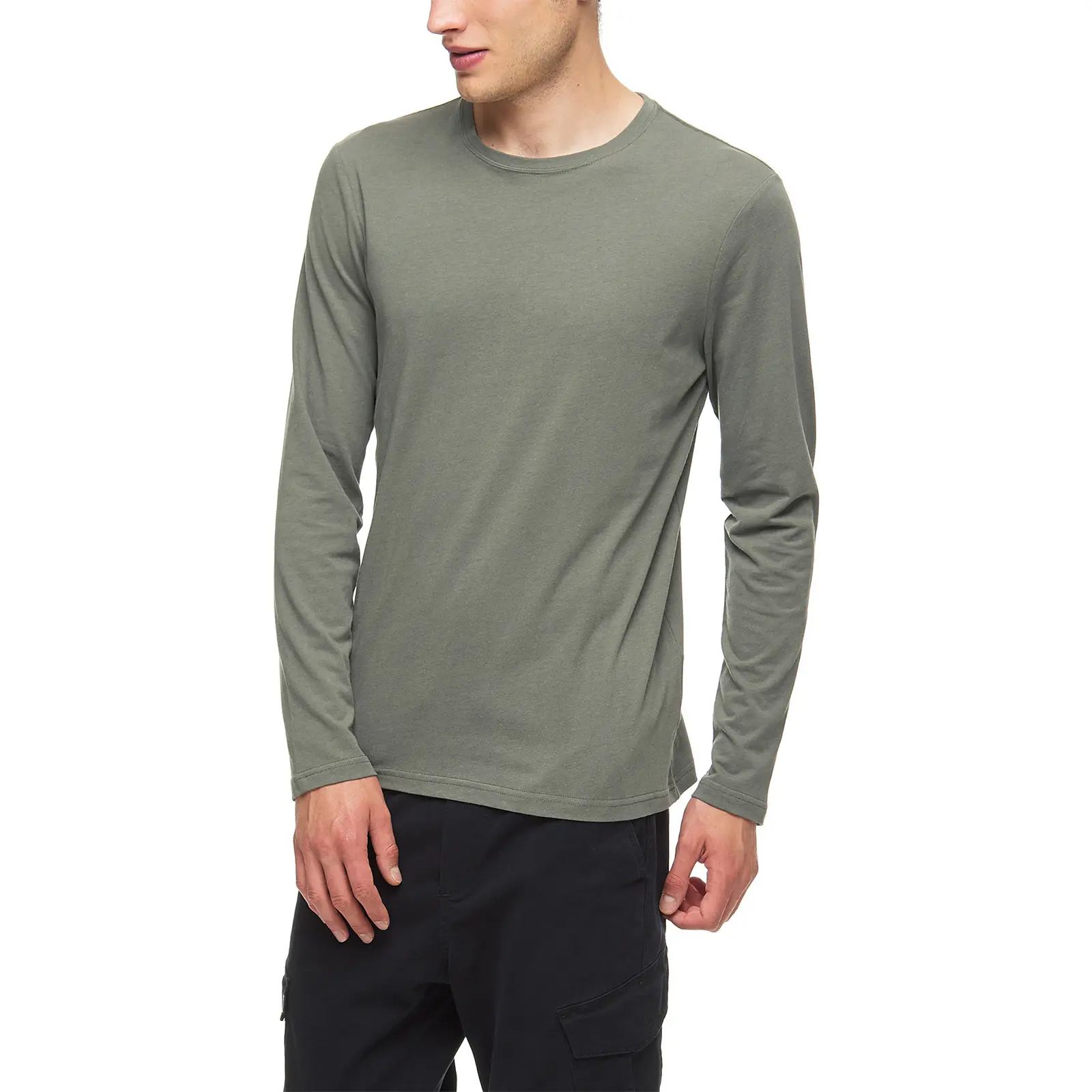 Langarm-T-Shirt aus Bio-Baumwolle Ragwear Hampy